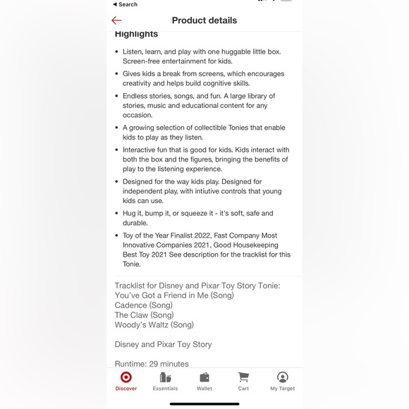 Tonies Disney Pixar Toy Story Starter Kit & Characters - Picture 5 of 5